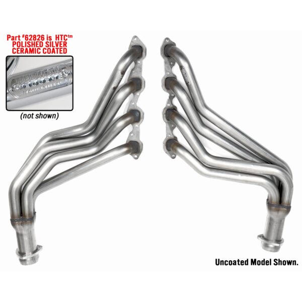 HEDMAN HEDDERS STAINLESS STEEL HEADERS; 1-3/4 IN. TUBE DIA.; 3 IN. COLL.; FULL LENGTH DESIGN- HTC COATED