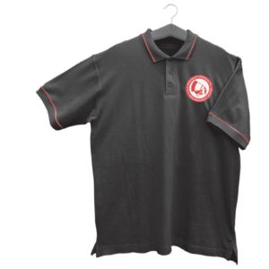 BLACK POLO SHIRT-XX LARGE