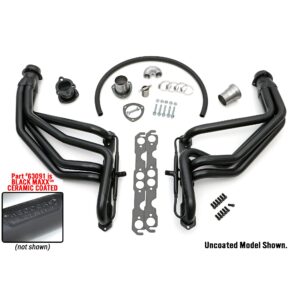 HEDMAN HEDDERS CHEVY P/U 2 & 4 WD SMOG- BLACK MAXX