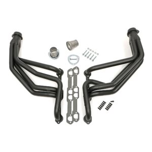 HEDMAN HEDDERS CHEVY P/U 2 & 4 WD SB D-PORT- BLACK MAXX