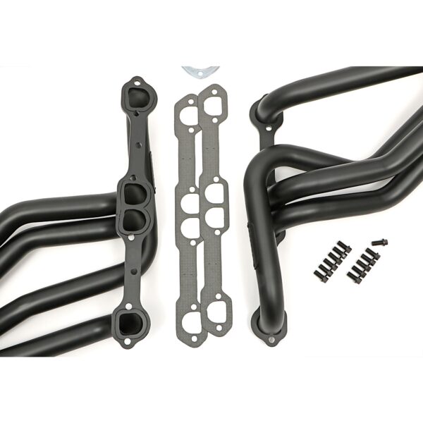 HEDMAN HEDDERS CHEVY P/U 2 & 4 WD SB D-PORT- BLACK MAXX