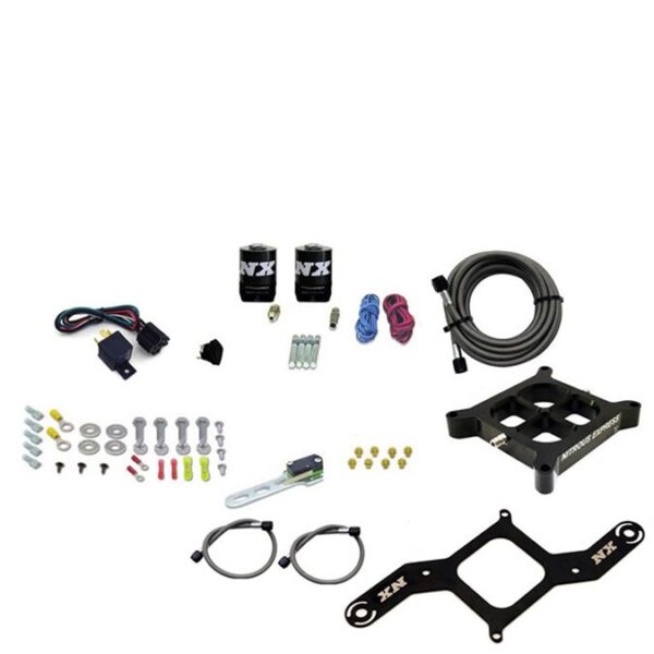 Dry, Dual Stage Billet Crossbar Plate System 100-1000HP (4150 Flange)-No Bottle