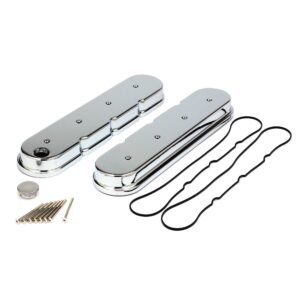 TRANS-DAPT PERFORMANCE PRODUCTS VALVE COVER CAST ALUMINUM LS CHROME