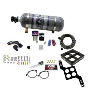 Nitrous Express SINGLE ENTRY CROSSBAR RNC .178 250-650HP (4500 FLANGE) W/12LB COMPOSITEBOTTLE