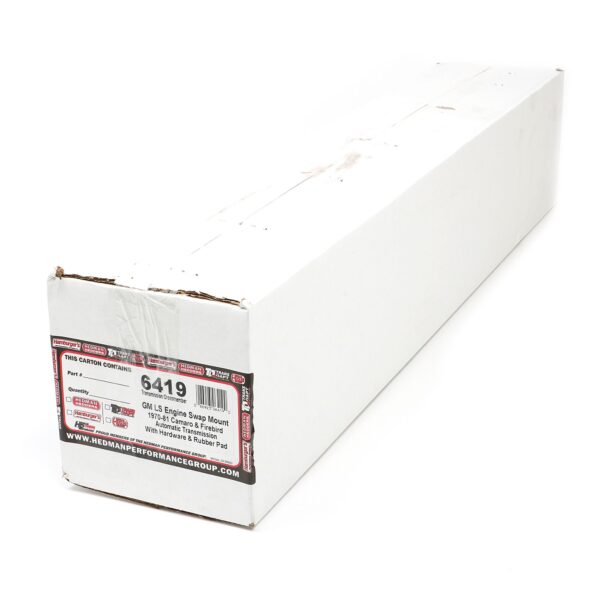 TRANS-DAPT PERFORMANCE PRODUCTS LS ENGINE SWAP AUTO TRANSMISSION MOUNT KIT; 70-81 CAMARO & FIREBIRD