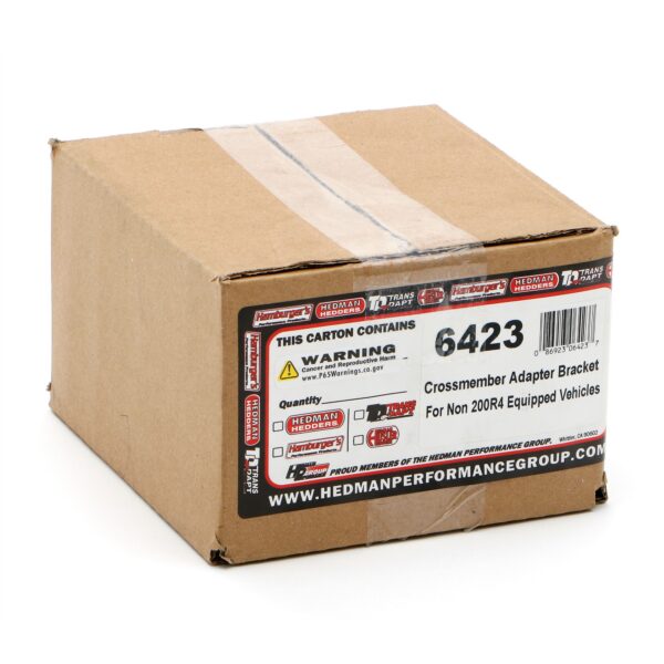 Non-200R4 Framerail Extension Adapter Kit; '78-88 GM A/G-Body (Use with TD#6422)