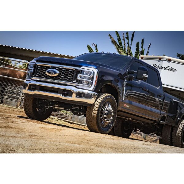 ICON 2005-2024 Ford F-450/F-550 Super Duty, 2.5 Piggyback Centerline Steering Stabilizer Kit