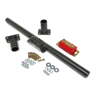 TRANS-DAPT PERFORMANCE PRODUCTS C4 & C6 TRANSMISSION CROSSMEMBER KIT; UNIVERSAL FIT WITH NO DROP; POLYURETHANE PAD