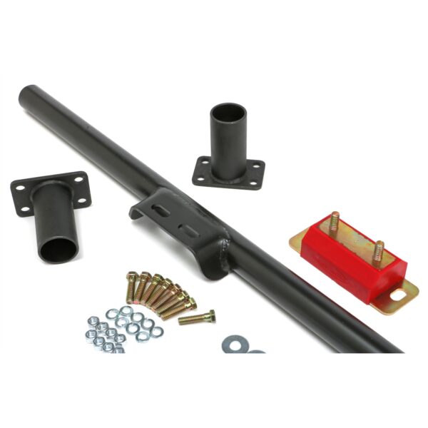 TRANS-DAPT PERFORMANCE PRODUCTS C4 & C6 TRANSMISSION CROSSMEMBER KIT; UNIVERSAL FIT WITH NO DROP; POLYURETHANE PAD