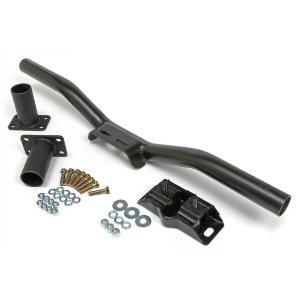 TRANS-DAPT PERFORMANCE PRODUCTS C4 & C6 TRANSMISSION CROSSMEMBER KIT; UNIVERSAL FIT WITH 3 IN. DROP; RUBBER PAD