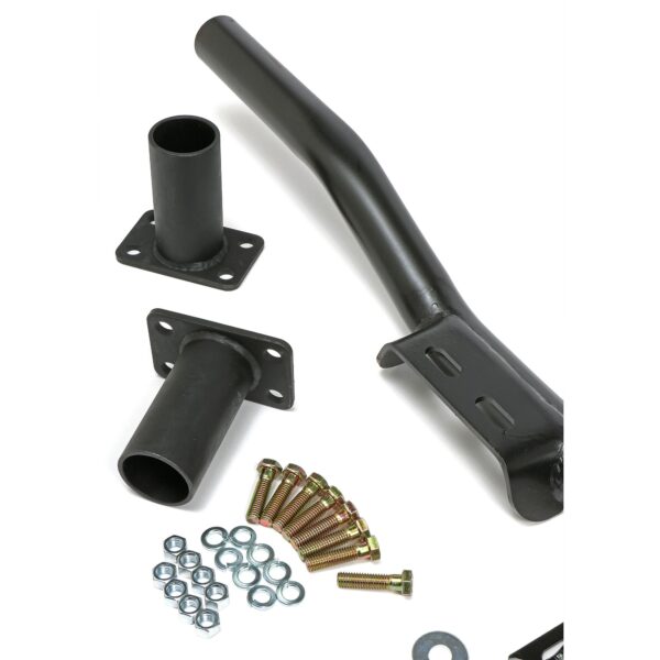TRANS-DAPT PERFORMANCE PRODUCTS C4 & C6 TRANSMISSION CROSSMEMBER KIT; UNIVERSAL FIT WITH 3 IN. DROP; RUBBER PAD