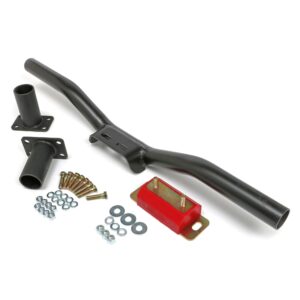TRANS-DAPT PERFORMANCE PRODUCTS C4 & C6 TRANSMISSION CROSSMEMBER KIT; UNIVERSAL FIT WITH 3 IN. DROP; POLYURETHANE PAD