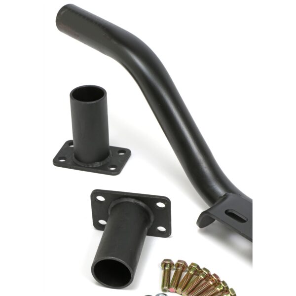 TRANS-DAPT PERFORMANCE PRODUCTS C4 & C6 TRANSMISSION CROSSMEMBER KIT; UNIVERSAL FIT WITH 6 IN. DROP; RUBBER PAD