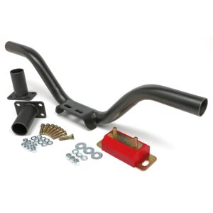 TRANS-DAPT PERFORMANCE PRODUCTS C4 & C6 TRANSMISSION CROSSMEMBER KIT; UNIVERSAL FIT WITH 6 IN. DROP; POLYURETHANE PAD