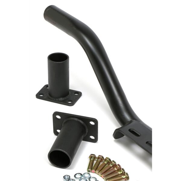 TRANS-DAPT PERFORMANCE PRODUCTS C4 & C6 TRANSMISSION CROSSMEMBER KIT; UNIVERSAL FIT WITH 6 IN. DROP; POLYURETHANE PAD