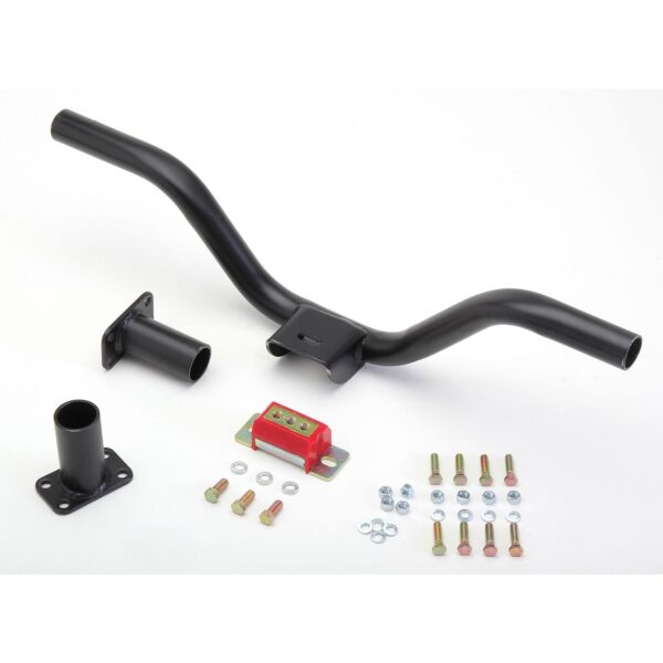 TRANS-DAPT PERFORMANCE PRODUCTS TRANSMISSION CROSSMEMBER WITH POLYURETHANE PADS; 700R4, 4L60E AND T56; 26 IN.-36 IN. FRAMERAIL WIDTH; 6 IN. DROP DISTANCE