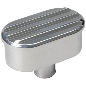 TRANS-DAPT PERFORMANCE PRODUCTS 1.25 IN. FINNED ALUMINUM PUSH-IN BREATHER