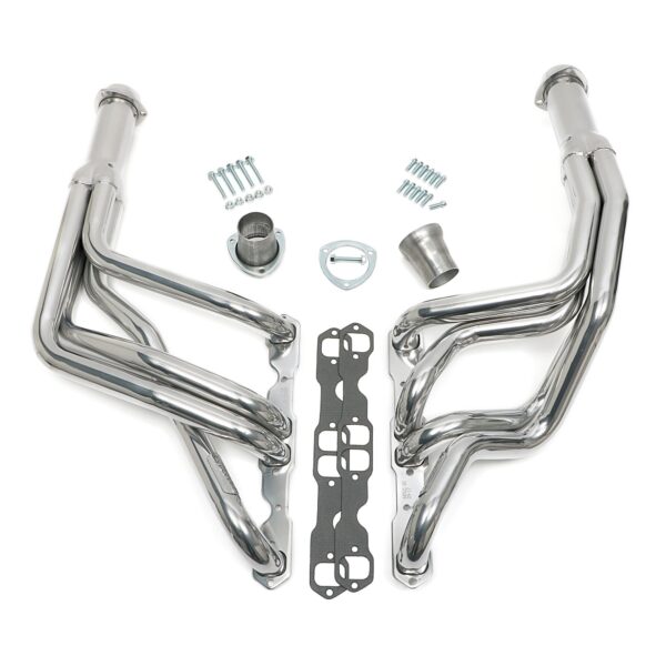 HEDMAN HEDDERS HTC COATED HEADERS; 1-3/4 IN. TUBE DIA.; 3 IN. COLL.; FULL LENGTH DESIGN (FOR USE WITH CLOSE RATIO STEERING)