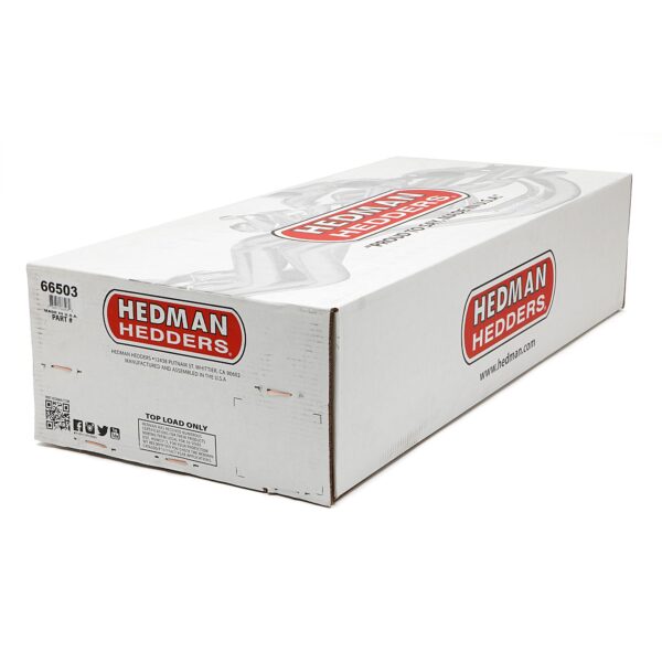 HEDMAN HEDDERS HTC COATED HEADERS; 1-3/4 IN. TUBE DIA.; 3 IN. COLL.; FULL LENGTH DESIGN (FOR USE WITH CLOSE RATIO STEERING)