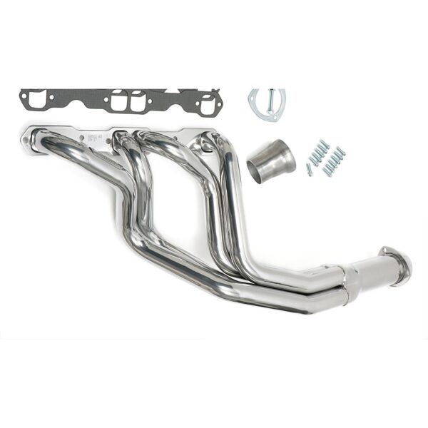 HEDMAN HEDDERS HTC COATED HEADERS; 1-3/4 IN. TUBE DIA.; 3 IN. COLL.; FULL LENGTH DESIGN (FOR USE WITH CLOSE RATIO STEERING)