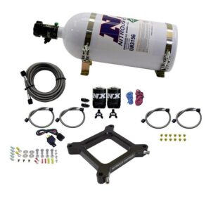 Nitrous Express 4150 Assassin Plate, Stage 6 Alcohol (50-300HP) 10# Bottle