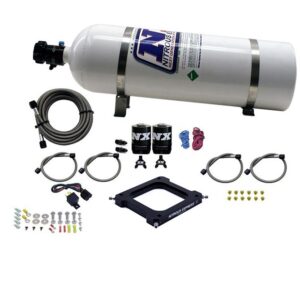 Nitrous Express 4500 Assassin Plate System, Stage 6 Alcohol, 100-300hp (15# Bottle)