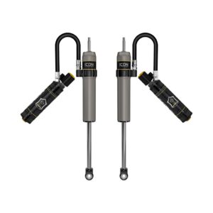 ICON 2017-2022 Ford Super Duty 4WD. Front 2.5 VS Remote Reservoir Shocks w/CDEV, 7” Lift, Pair