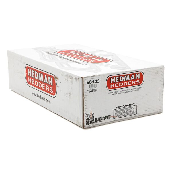 HEDMAN HEDDERS HEDMAN HEADERS 1968-72 CHEVELLE/EL CAMINO (AND RELATED A-BODIES) LS SWAP HEADERS; AUTO TRANSMISSION; 1-3/4 IN. MID-LENGTH TUBE; 3 IN. BALL/SOCKET COLLECTOR- BLACK MAXX CERAMIC COATED