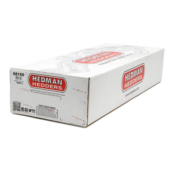 HEDMAN HEDDERS HEDMAN HEADERS 1968-72 CHEVELLE/EL CAMINO (AND RELATED A-BODIES) LS SWAP HEADERS; AUTO TRANSMISSION; 1-3/4 IN. LONG TUBE; 3 IN. BALL/SOCKET COLLECTOR- UNCOATED