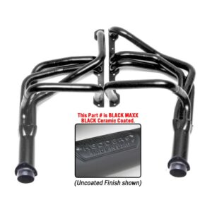 HEDMAN HEDDERS CHEVY ENGINE SWAP HEDDER ONLY- BLACK MAXX