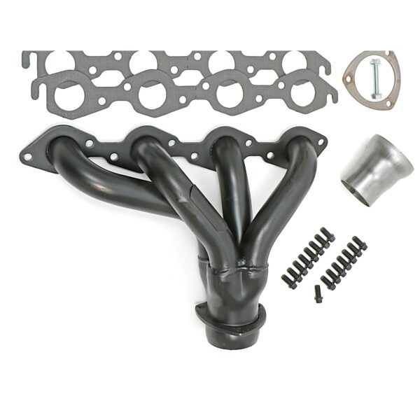 HEDMAN HEDDERS BLOCK HUGGER HEADERS; CHEVY BB 396-502; 1-3/4 IN. TUBES; UNCOATED