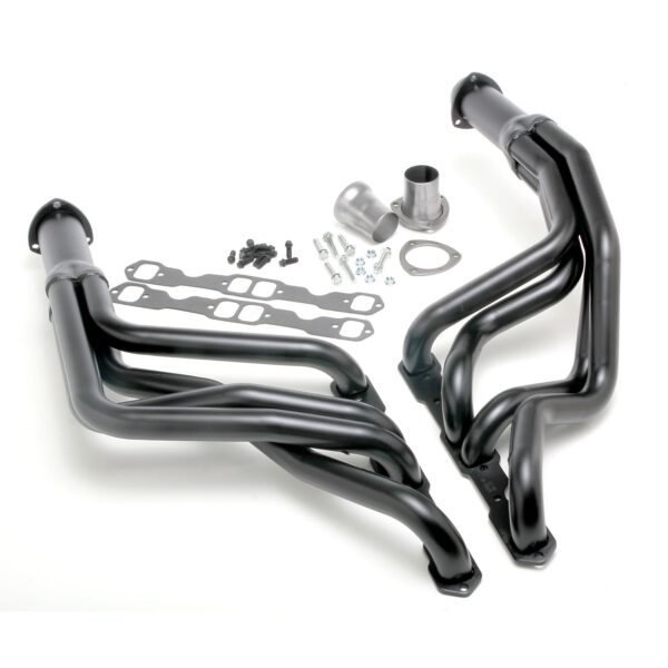 HEDMAN HEDDERS CAMARO/NOVA SB 64-74 1 3/4 IN.; CLOSE RATIO STEERING- BLACK MAXX