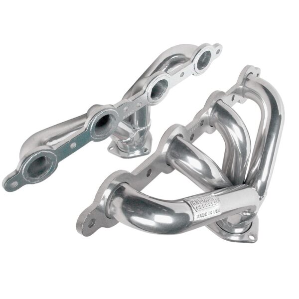 HEDMAN HEDDERS BLOCK HUGGER HEADERS; CHEVY LS SERIES; 1-1/2 IN. TUBES; HTC CERAMIC COATED