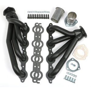 HEDMAN HEDDERS FOR 1964-67 GM A-BODY AND 1955-1957 CHEVY TRI-FIVE / LS ENGINE SWAP HEADERS 1-1/2 IN.- BLACK MAXX
