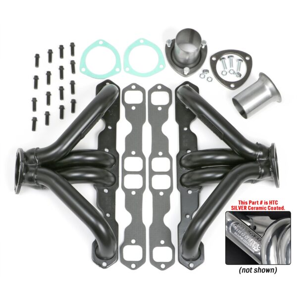 HEDMAN HEDDERS SB CHEVY STREET ROD BLOCK HUGGERS 1-5/8 IN.- HTC COATED