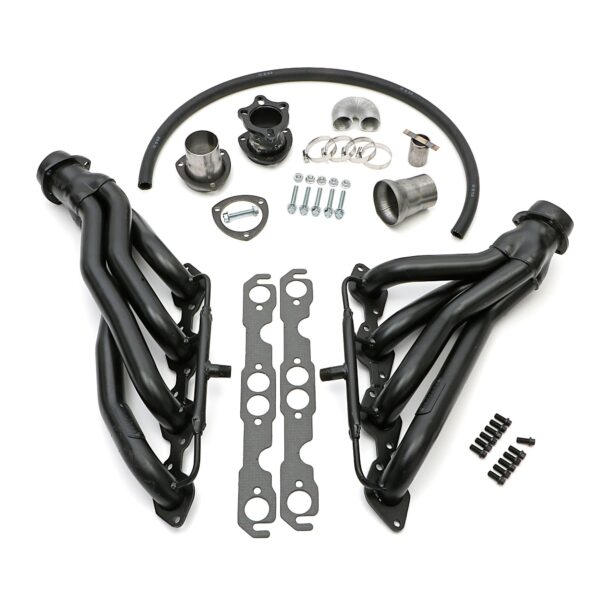 HEDMAN HEDDERS STANDARD-DUTY UNCOATED HEADERS; 1-3/4 TUBE; 3 IN. COLL.; MID-LENGTH; 67-81 F-BODY; 68-77 A-BODY; 68-79 X-BODY; 65-74 CHEVY PASS. CAR 396-502 W/AIR