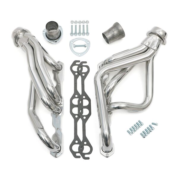 HEDMAN HEDDERS HTC COATED HEADERS; 1-5/8 IN. TUBE DIA.; 3 IN. COLL.; MID-LENGTH DESIGN (FOR CLOSE RATIO STEERING BOXES)
