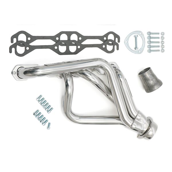 HEDMAN HEDDERS HTC COATED HEADERS; 1-5/8 IN. TUBE DIA.; 3 IN. COLL.; MID-LENGTH DESIGN (FOR CLOSE RATIO STEERING BOXES)