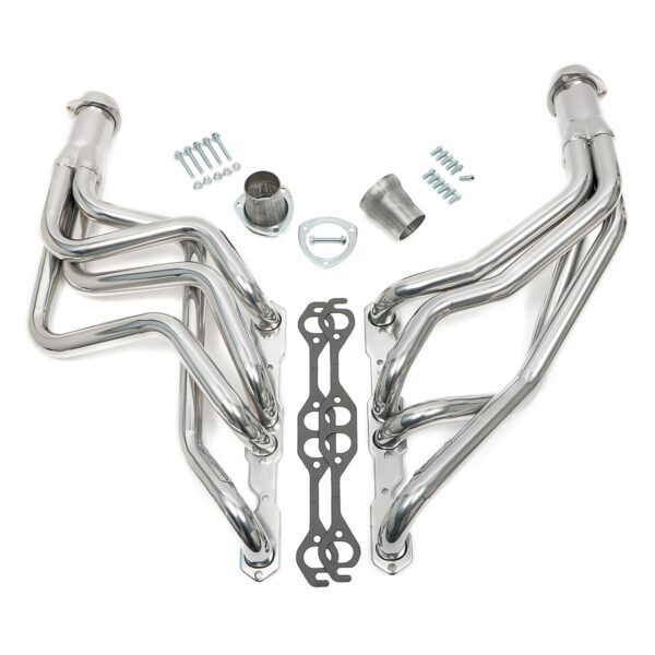 HEDMAN HEDDERS HTC COATED HEADERS; 1-5/8 IN. TUBE DIA.; 3 IN. COLL.; FULL LENGTH DESIGN (FOR CLOSE RATIO STEERING BOXES)