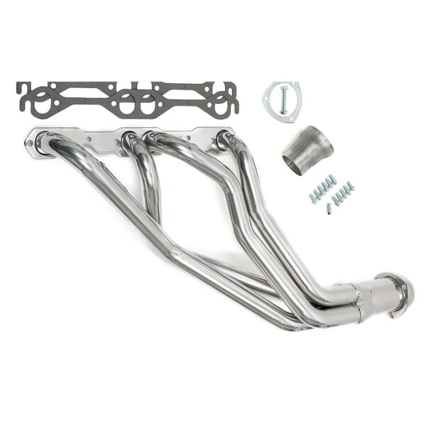 HEDMAN HEDDERS HTC COATED HEADERS; 1-5/8 IN. TUBE DIA.; 3 IN. COLL.; FULL LENGTH DESIGN (FOR CLOSE RATIO STEERING BOXES)