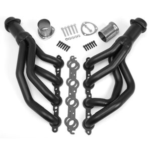 HEDMAN HEDDERS LS SWAP HEADERS; MID LENGTH; 67-69 CAMARO/FIREBIRD (F-BODY) & 68-74 NOVA/VENTURA (X-BODY); BLACK MAXX BLACK CERAMIC COATED