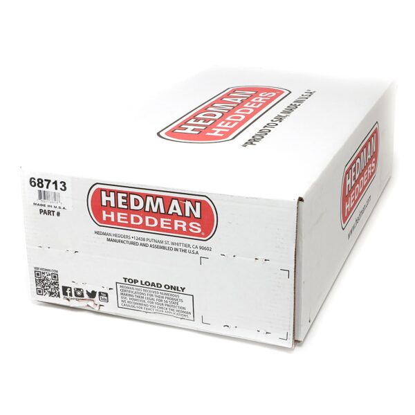 HEDMAN HEDDERS LS SWAP HEADERS; MID LENGTH; 67-69 CAMARO/FIREBIRD (F-BODY) & 68-74 NOVA/VENTURA (X-BODY); BLACK MAXX BLACK CERAMIC COATED