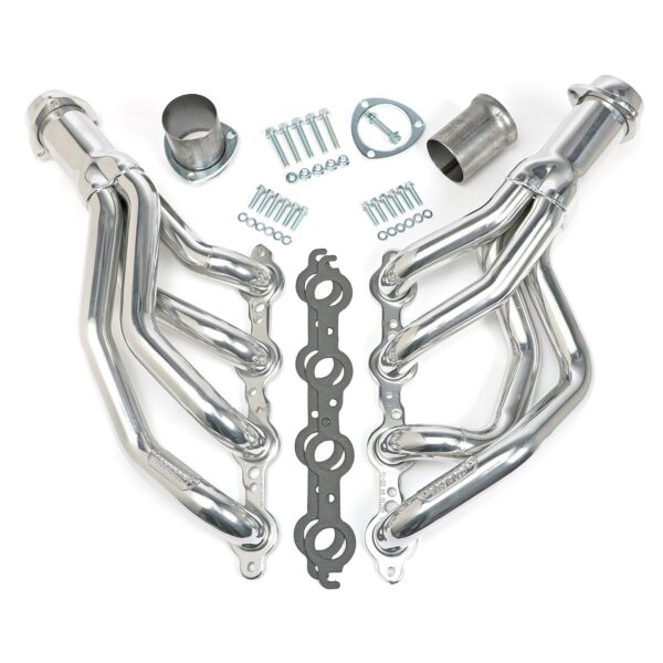 HEDMAN HEDDERS LS SWAP HEADERS; MID LENGTH; 67-69 CAMARO/FIREBIRD (F-BODY) & 68-74 NOVA/VENTURA (X-BODY); HTC SILVER CERAMIC COATED