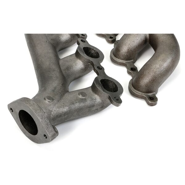 DISCONTINUED-HEDMAN HEDDERS LS ENGINE SWAP CAST EXHAUST MANIFOLDS; RAW STEEL