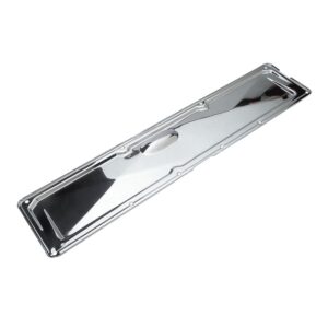 TRANS-DAPT PERFORMANCE PRODUCTS TRADITIONAL DESIGN SIDEPLATE; N/A; CHEVY 235 L6- CHROME