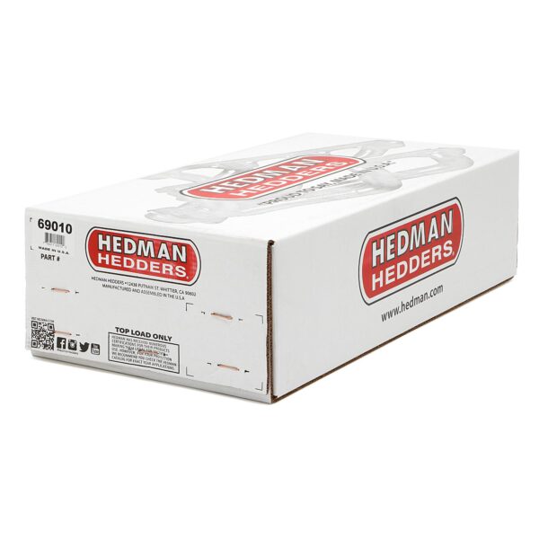 HEDMAN HEDDERS 67-87 C10/C20 TRUCKS AND SUVS WITH SB CHEVY; STANDARD UNCOATED HEADERS; 1-5/8 IN. TUBE DIA.; 3 IN. COLL.; MID-LENGTH DESIGN