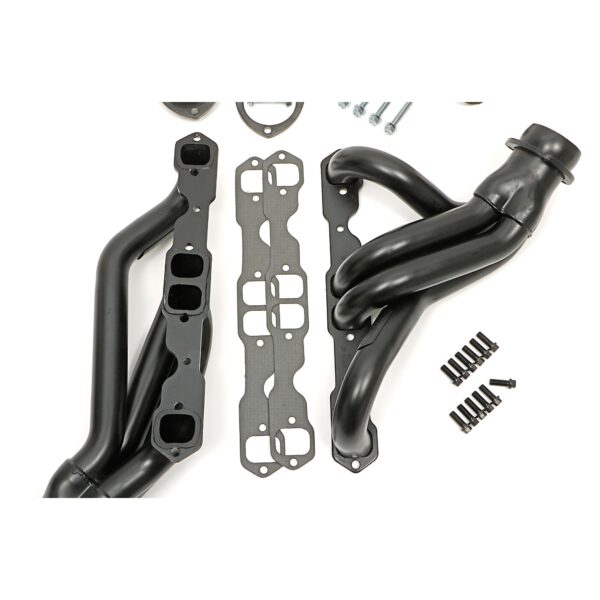 HEDMAN HEDDERS 67-87 C10/C20 TRUCKS WITH SB CHEVY; STANDARD UNCOATED HEADERS; 1-3/4 IN. TUBE DIA.; 3 IN. COLL.; MID-LENGTH DESIGN