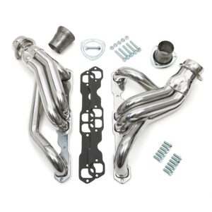 HEDMAN HEDDERS 67-87 C10/C20 TRUCKS WITH SB CHEVY; STANDARD HTC COATED HEADERS; 1-3/4 IN. TUBE DIA.; 3 IN. COLL.; MID-LENGTH DESIGN