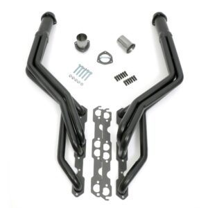 HEDMAN HEDDERS S10 / SB CHEVY V8, UNDER CHASSIS DESIGN ENGINE SWAP HEADERS SWAP HEADERS; 1-1/2 IN. LONG TUBE- UNCOATED