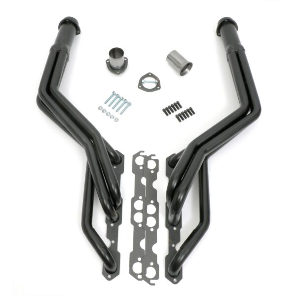 HEDMAN HEDDERS S10 / SB CHEVY V8, UNDER CHASSIS DESIGN ENGINE SWAP HEADERS SWAP HEADERS; 1-1/2 IN. LONG TUBE- UNCOATED